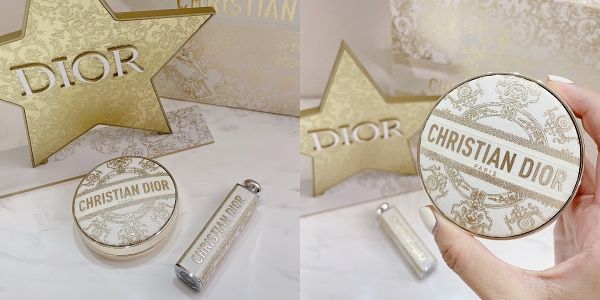 2023聖誕限定彩妝Dior 迪奧超完美氣墊外殼杜樂麗花園限量版