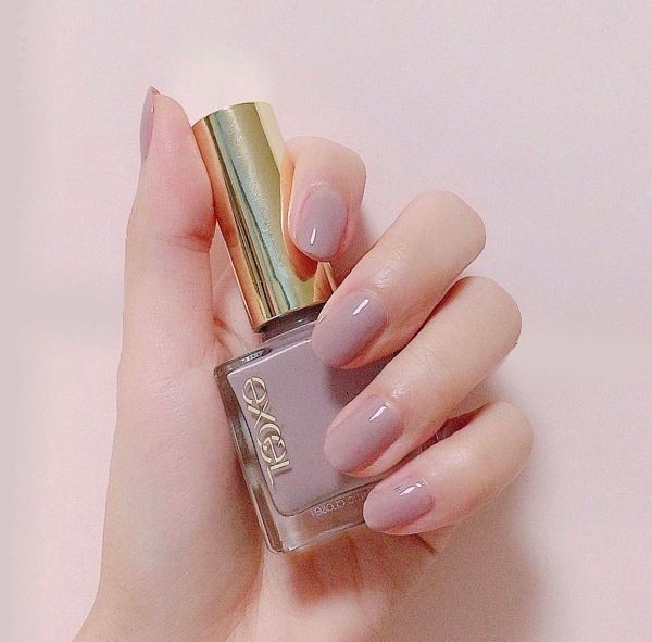 excel nail polish N 指甲油 透膚藕粉色 #NL03